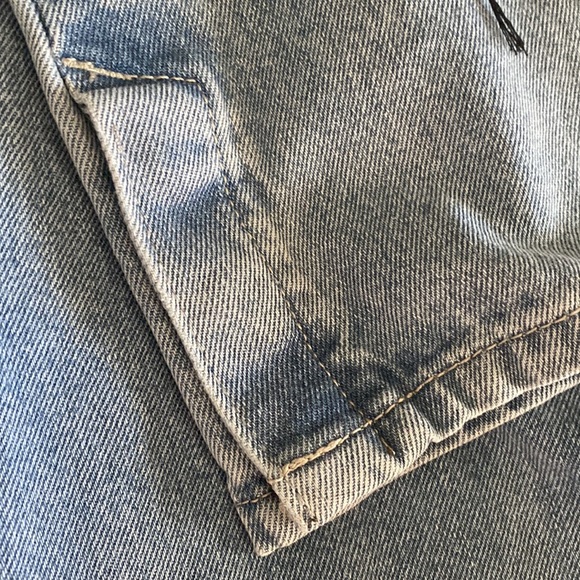 Line Art Boyfriend Jeans - Mid Blue - Picture 13 of 13
